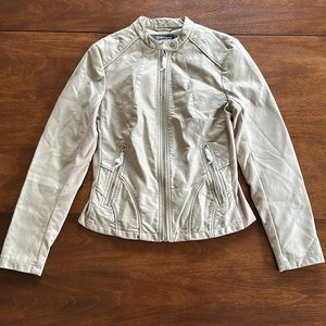 Vegan Leather Jacket - Kenneth Cole NWT